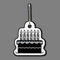 Zippy Pull Clip & 6 Candle Cake Clip Tag W/ Tab